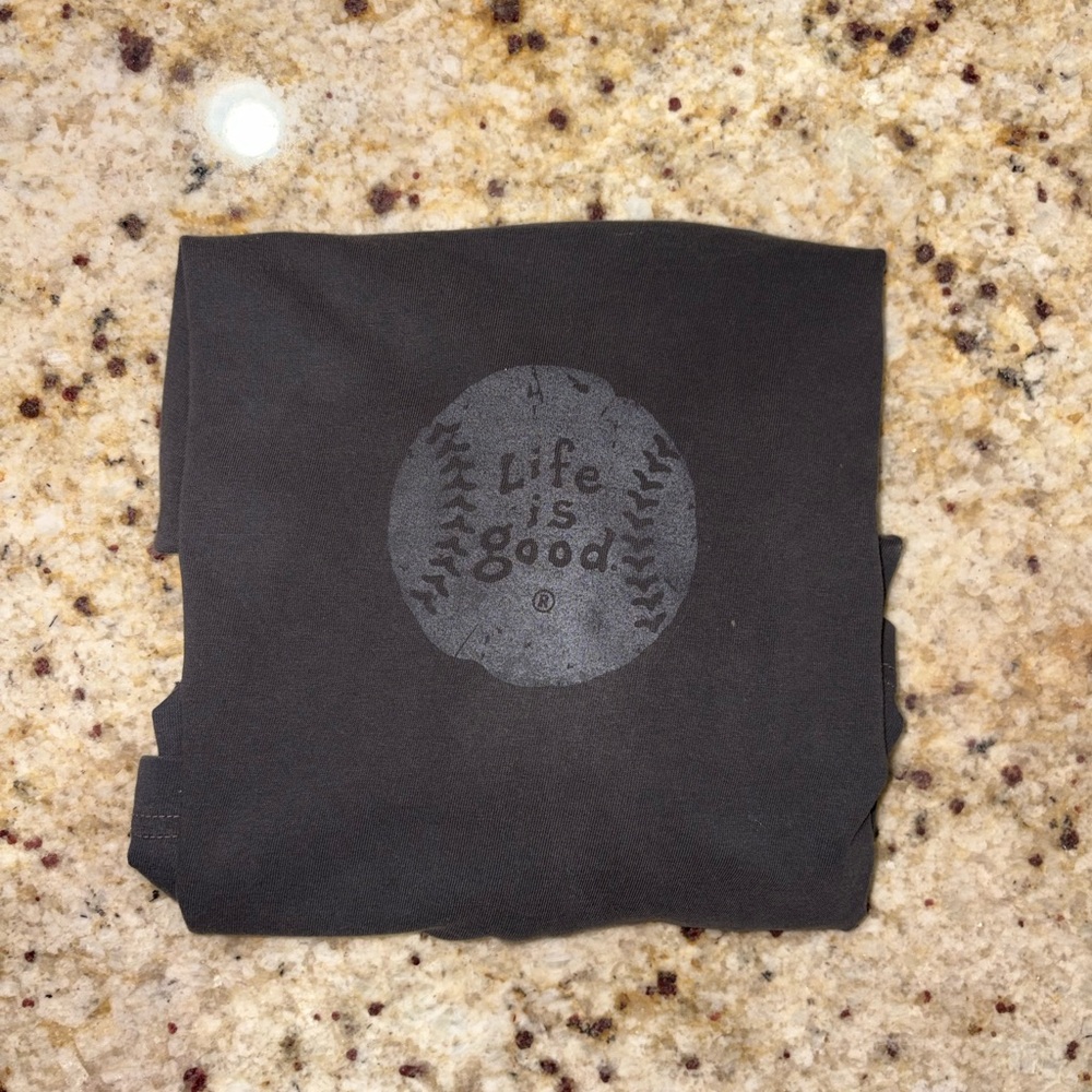 Life is Good Baseball T-Shirt